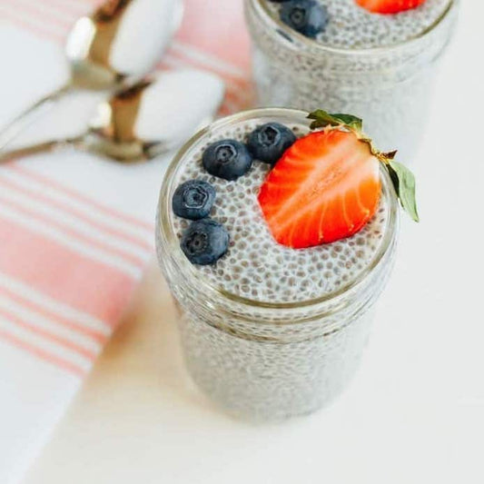 Chia Seed Pudding inspired by Eating Bird Food